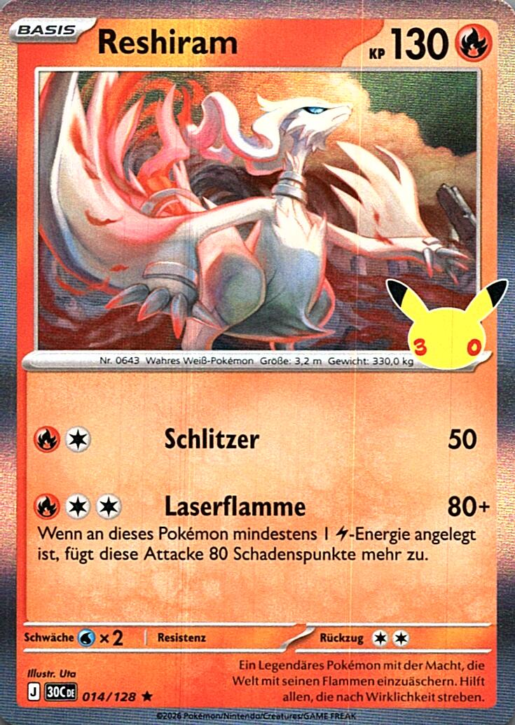 Reshiram – Bild 1